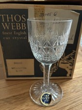 Thomas webb crystal sherry - thomas,