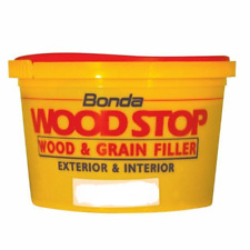 BONDA WOOD STOP WOOD & GRAIN FILLER RAPID DRYING, SOLVENT FREE, 1 Ltr, WHITE