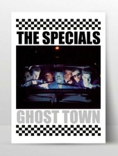 The Specials Ghost Town A3 Size Poster 2 Tone Ska Two Tone Terry Hall