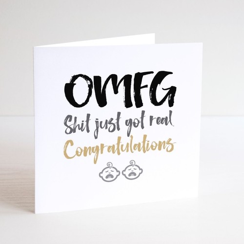 Funny greeting card cheeky - greeting, /