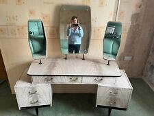 Vintage wardrobe and dressing table set
