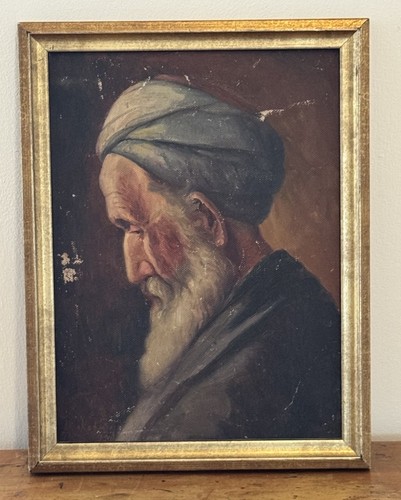 Vintage oil painting - oil,