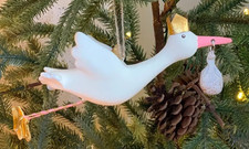 NWT Anthropologie Resin Stork