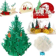 [6 Packs] 3D Christmas Pop Up
