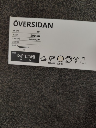 Ikea oversidan led lighting - ikea,