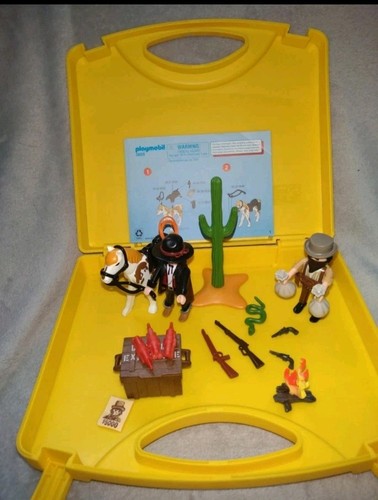 Playmobil carry case - &, western