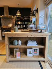 ☆ Gorgeous Solid Wooden Rustic Vintage Style Sideboard/Bookcase ☆
