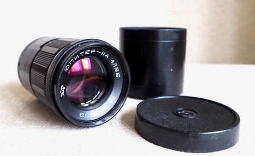 Jupiter 11a 135mm telephoto - 135mm, f4