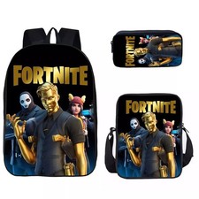 3pcs Fortnite School Bag