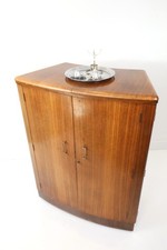 Vintage Mid-Century Turnidge of London Cocktail Cabinet – With Key