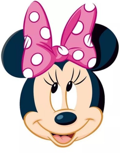 Minnie mouse face edible - mouse,