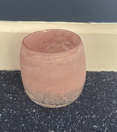 Hand blown art glass - , votive