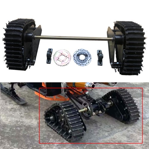 Rear axle track assembly - axle, kit