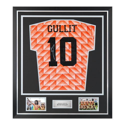Framed ruud gullit - framed, signed