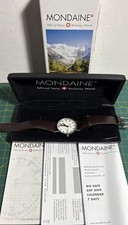 Mondaine Swiss Railways Watch 32mm Quartz.30008 New battery fitted Boxed