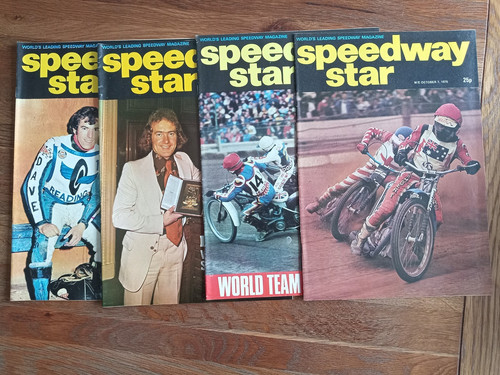 Speedway star magazines - star, x4