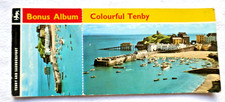 1960's  TENBY + SAUNDERSFOOT  8x Coltman Colour postcards  booklet, real photo