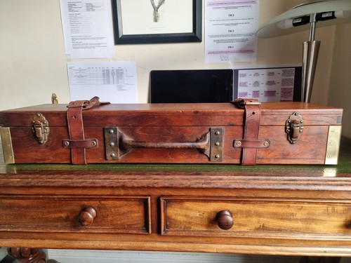 Antique mahogany hunting - antique,