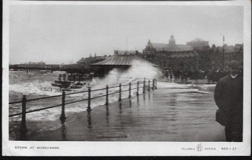 Morecambe lancashire storm - -,