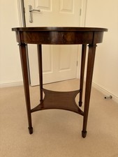 Edwardian inlaid mahogany