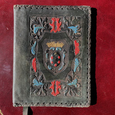 Antique Italian Leather Book