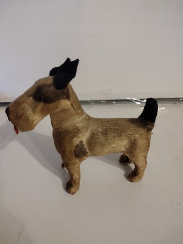 Antique terrier dog - terrier,