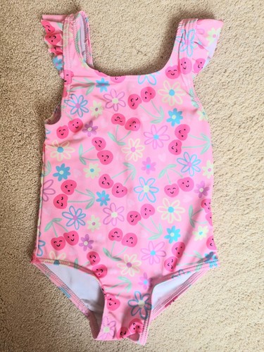 Matalan ruffle sleeve swimsuit - sleeve,