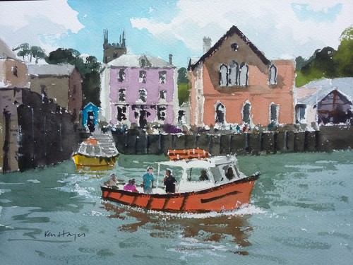 187 ferries leaving fowey - leaving, by