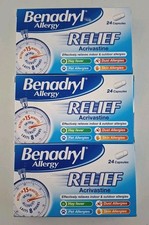 3 x Benadryl Allergy Relief