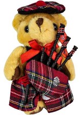 Scotland tartan musical teddy - scotland,