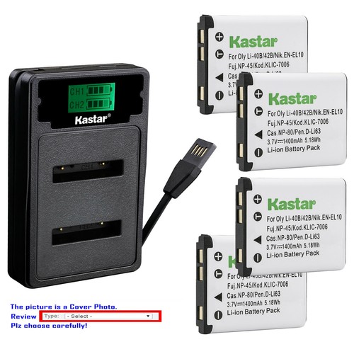 Kastar battery lzd2 usb - battery,