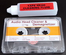Tape Head Cleaner & Demagnetizer For Stellavox Cassette Tape Recorder Player