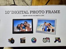 10" digital photo frame