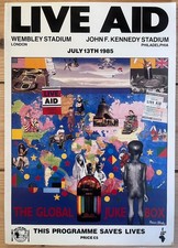 Live Aid Concert Programme