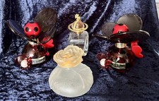 Empty Perfume Bottles  x 4 Marc Jacobs Vivienne Westwood Kenzo