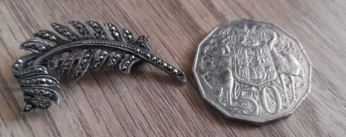 Vintage marcasite sterling - vintage,