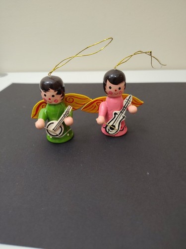 Vintage wooden angel