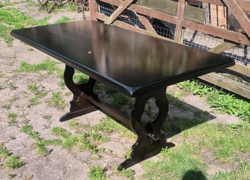Vintage dark oak refectory - vintage,