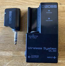 Boss WL-50 Wireless Guitar System (never gigged)