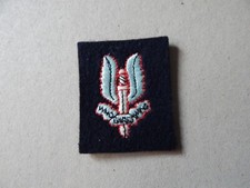 British SAS Special Air Services Cloth Beret Badge WA