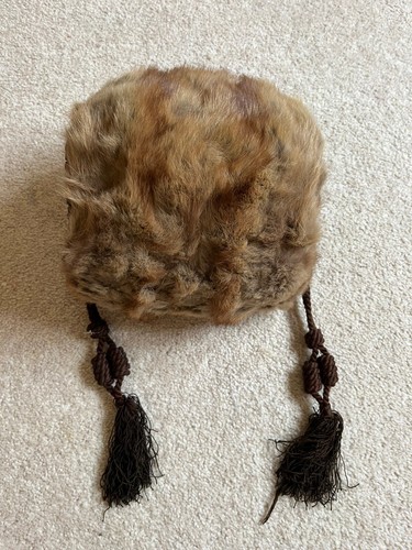 Antique real fur ladies muff - antique,