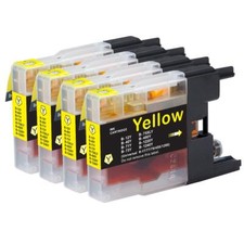 4 Yellow Printer Ink