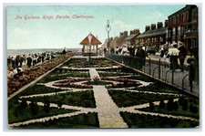 Postcard Cleethorpes Lincolnshire The Gardens King's Parade