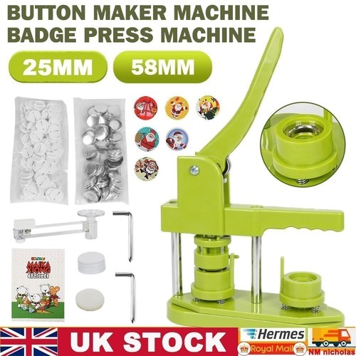 25mm 58mm button - button, maker