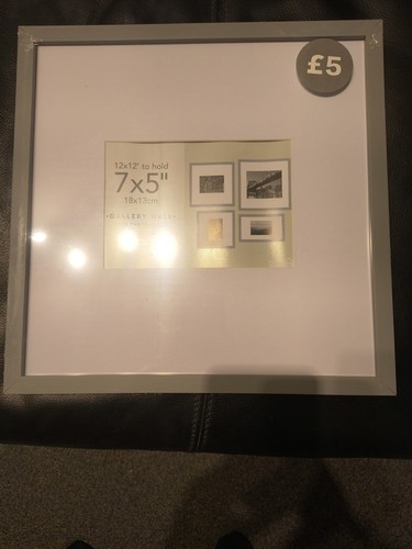 Grey photo frame 12 - grey, x