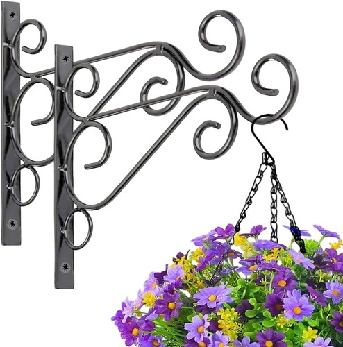 Hanging basket bracket - basket,