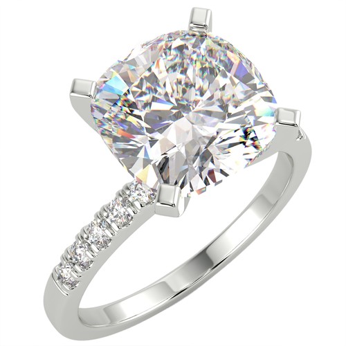Cushion cut vs1 e - 3.13, ct