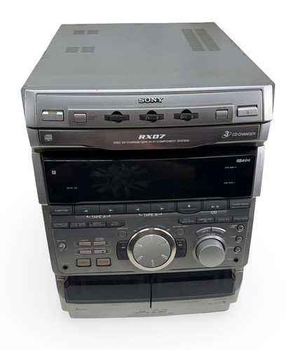 Sony mhc rxd7 - sony, hi-fi