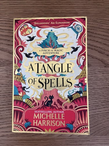 Tangle spells a pinch of - tangle,