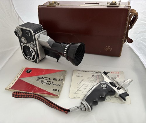 Bolex zoom reflex 8mm film - bolex,
